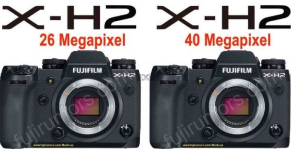 Камера Fujifilm X-H2 может быть представлена в двух версиях